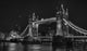 London Tower Bridge Monochrome Wall Decal