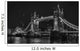 London Tower Bridge Monochrome Wall Decal