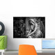 Old Cemetery Statue Wall Decal