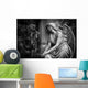 Old Cemetery Statue Wall Decal