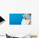 Professional Doctor Work Blue Wall Decal