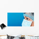 Professional Doctor Work Blue Wall Decal