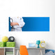 Blue Doctor with Stethoscope Wall Decal
