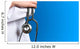 Medical Blue Doctor with Wall Decal