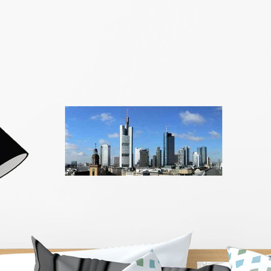 Frankfurt Skyline Wall Mural