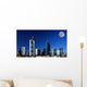 Skyline Am Abend Wall Decal