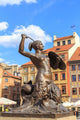 Mermaid Warsaw Polish Syrenka Wall Decal