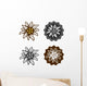 Edelweiss Flower Symbol Alpinism Wall Decal