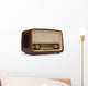 Vintage radio Wall Decal