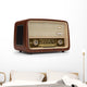 Vintage radio Wall Decal