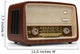 Vintage radio Wall Decal