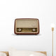 Vintage radio Wall Decal