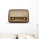 Vintage radio Wall Decal