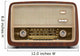 Vintage radio Wall Decal