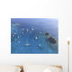 Vista Aerea Porto Gustavia Wall Decal