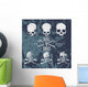 Skulls and Cross Bones Wall Decal
