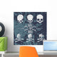 Skulls and Cross Bones Wall Decal