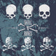Skulls and Cross Bones Wall Decal