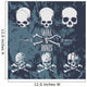 Skulls and Cross Bones Wall Decal