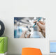 Vaccination Syringe Vial Wall Decal