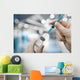 Vaccination Syringe Vial Wall Decal