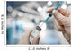 Vaccination Syringe Vial Wall Decal
