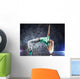 Young Woman Dancer Wall Decal