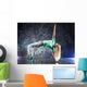 Young Woman Dancer Wall Decal
