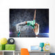 Young Woman Dancer Wall Decal