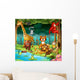 Animals and Forest Wall Decal