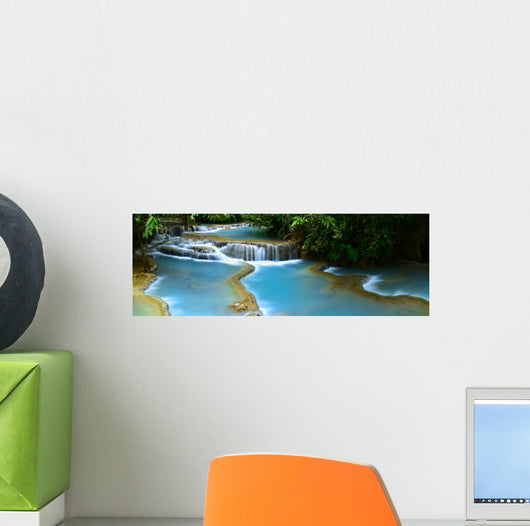 Kuang Si Waterfall Luang Wall Decal