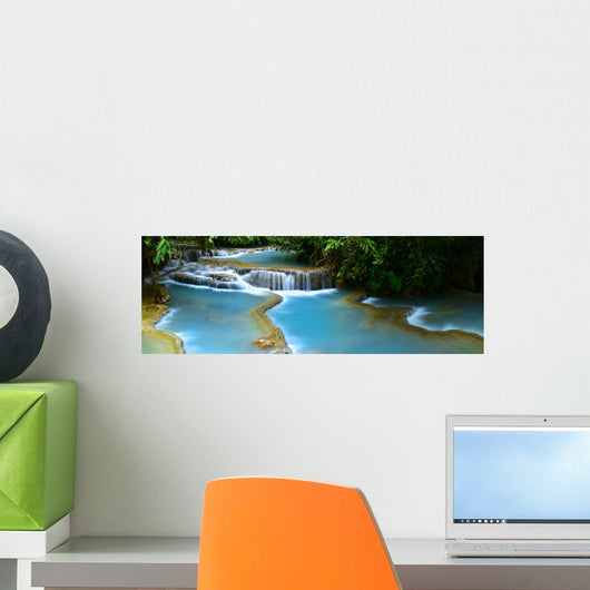 Kuang Si Waterfall Luang Wall Decal