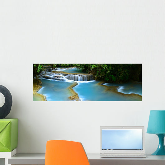 Kuang Si Waterfall Luang Wall Decal