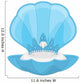 Blue Mermaid Princess Tiara Wall Decal