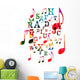 Creative Music Design Wall Decal