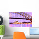 View of Sydney Harbor at twilight Wall Mural
