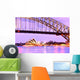View of Sydney Harbor at twilight Wall Mural