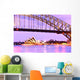 View of Sydney Harbor at twilight Wall Mural