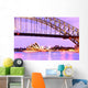 View of Sydney Harbor at twilight Wall Mural