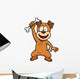 Vector Illustration Cartoon Dog Wall Decal
