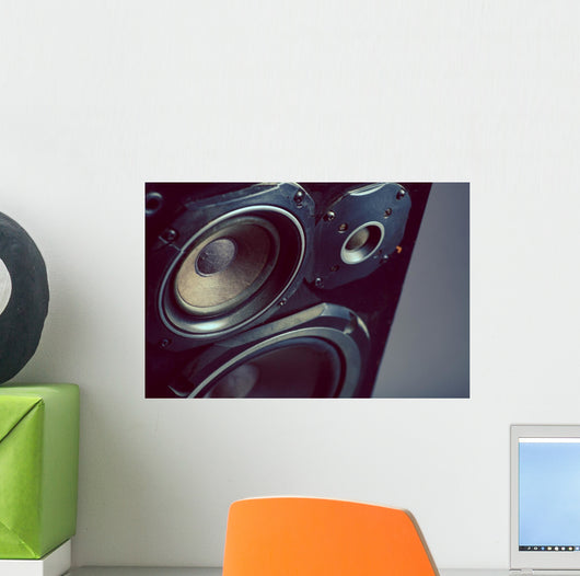 Old Speakers Wall Decal