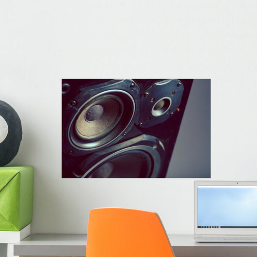 Old Speakers Wall Decal