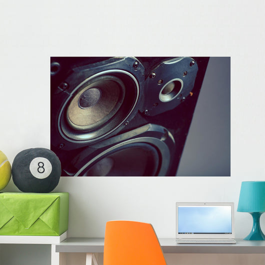 Old Speakers Wall Decal