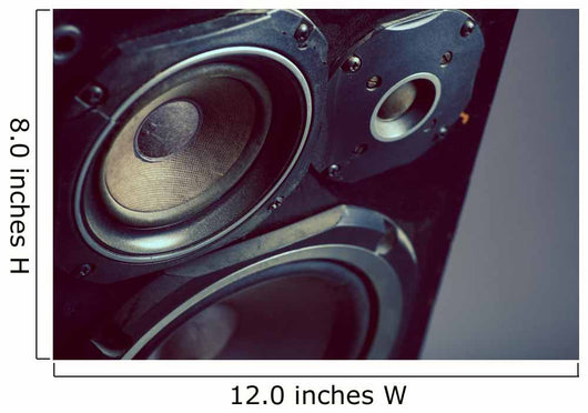 Old Speakers Wall Decal