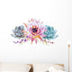 Watercolor Lotus Wall Decal