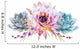 Watercolor Lotus Wall Decal