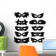Mardi Gras Masks Wall Decal Sticker Set