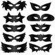 Mardi Gras Masks Wall Decal Sticker Set