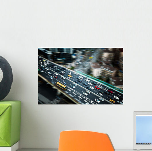Traffic Night Wall Decal