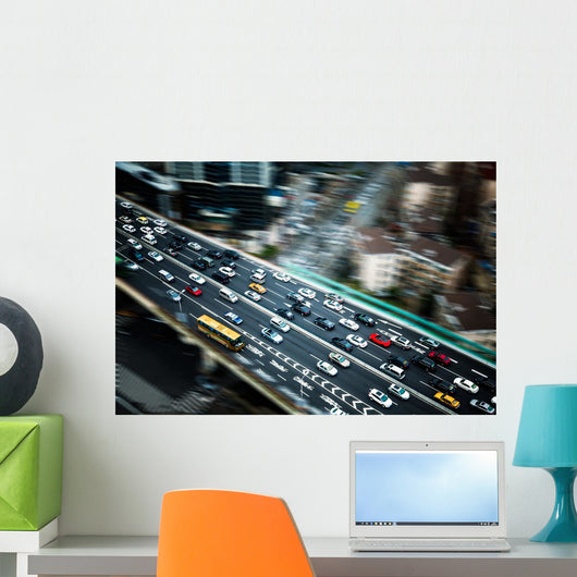 Traffic Night Wall Decal